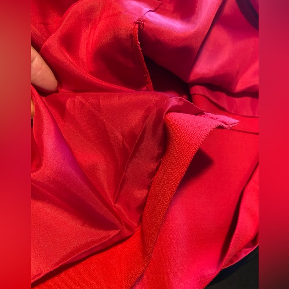 Vintage Armani skirt (matches the red Armani jacket in my closet). EU size 42. - Picture 9 of 13